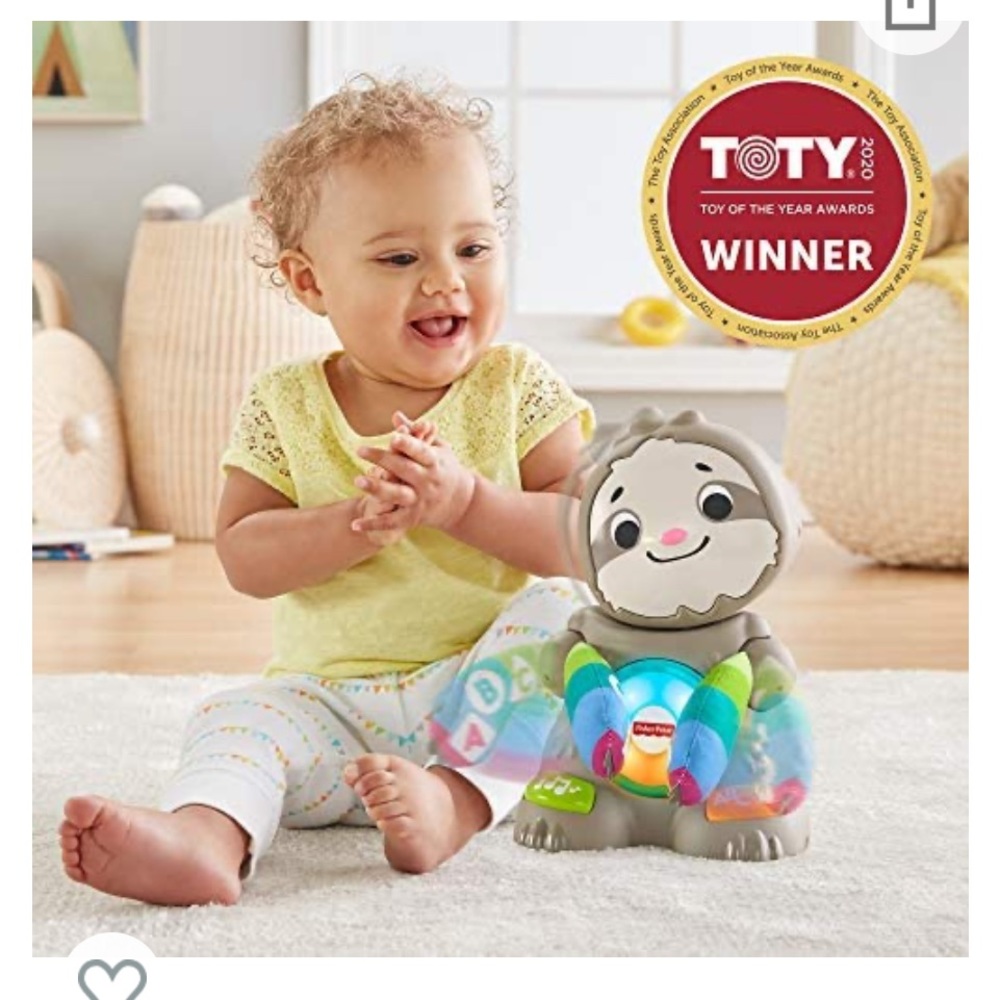 2 Fisher Price Linkimals - Sloth & Moose